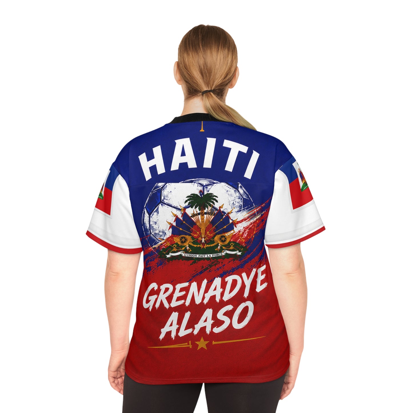 Grenadye Alaso — Haiti Supporter Jersey