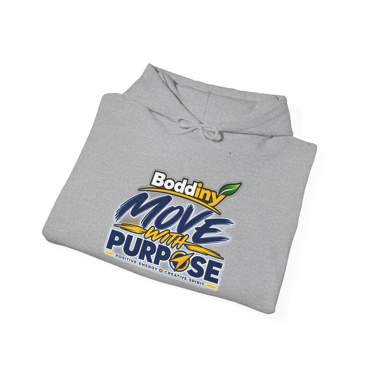 Boddiny Move With Purpose Hoodie | Unisex Heavy Blend Sweatshirt