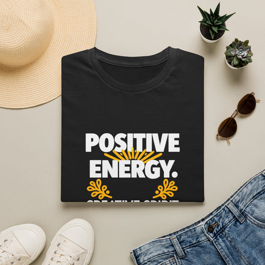 Boddiny Positive Energy T-Shirt – Black & Navy