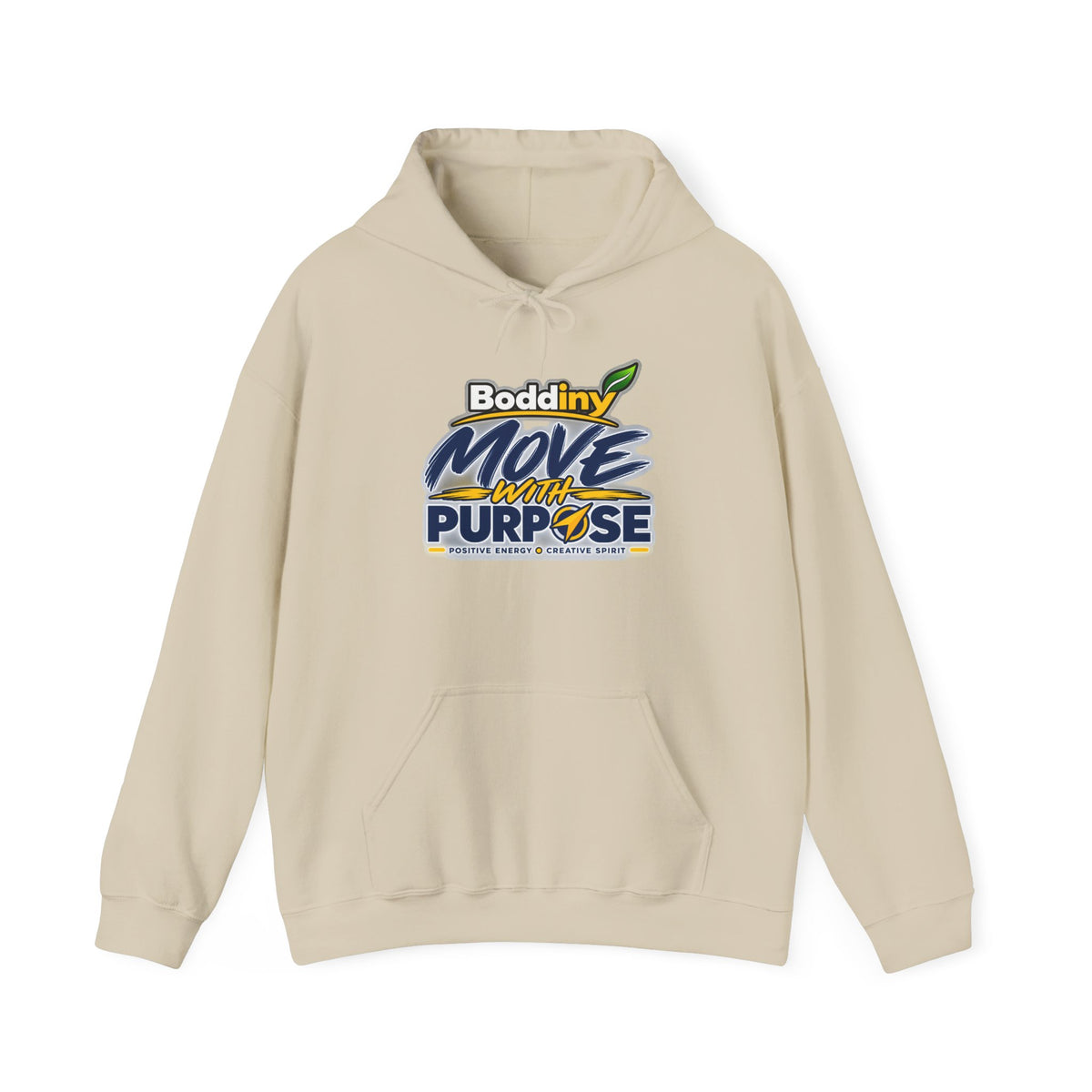 Boddiny Move With Purpose Hoodie | Unisex Heavy Blend Sweatshirt